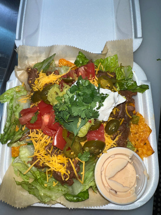 Catering Half Pan – Vegan Taco Jackfruit Nachos