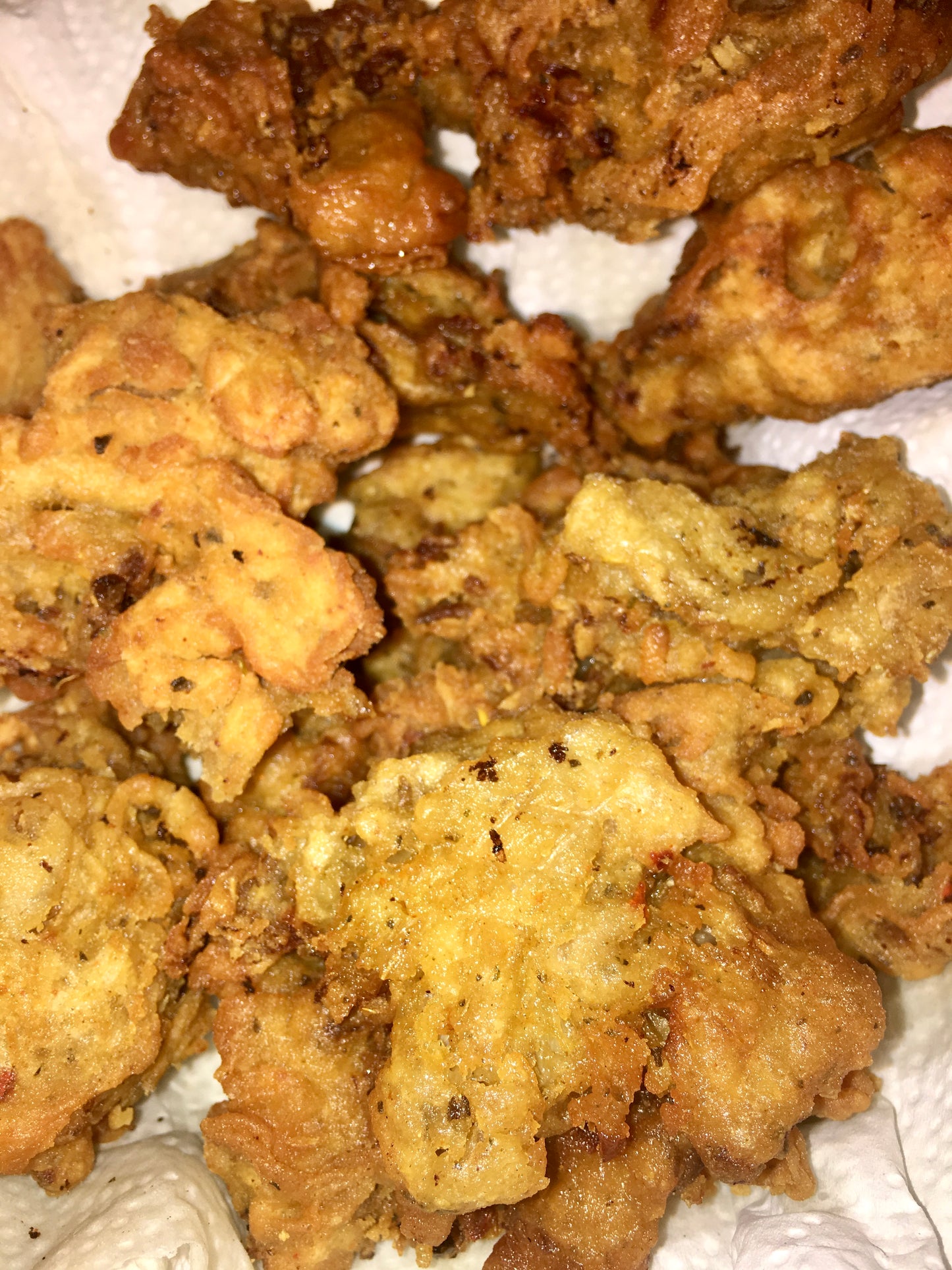 Fried mushroom Thanksgiving special add-on half-pan