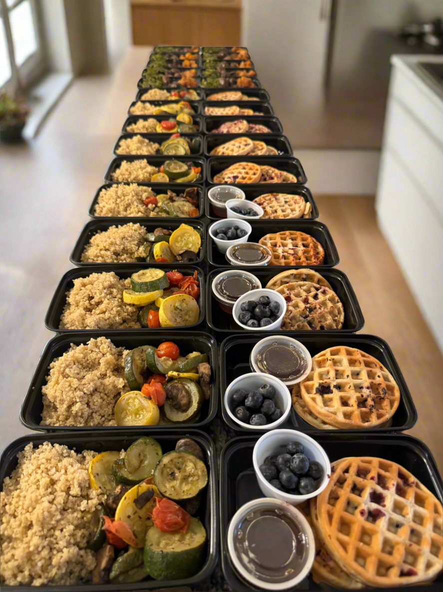 Complex Meal Prep – 3 Meals for 5 Days