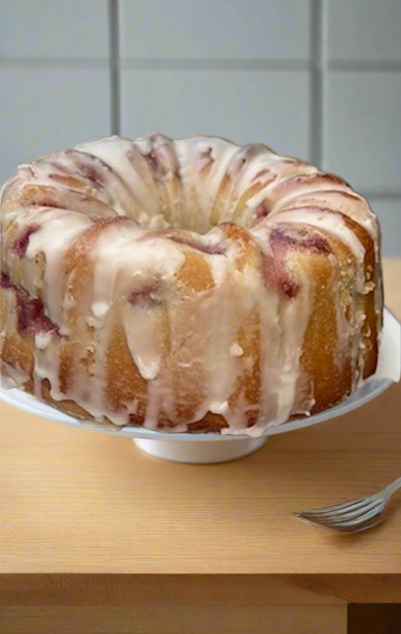 Strawberry lemonade, Bundt cake