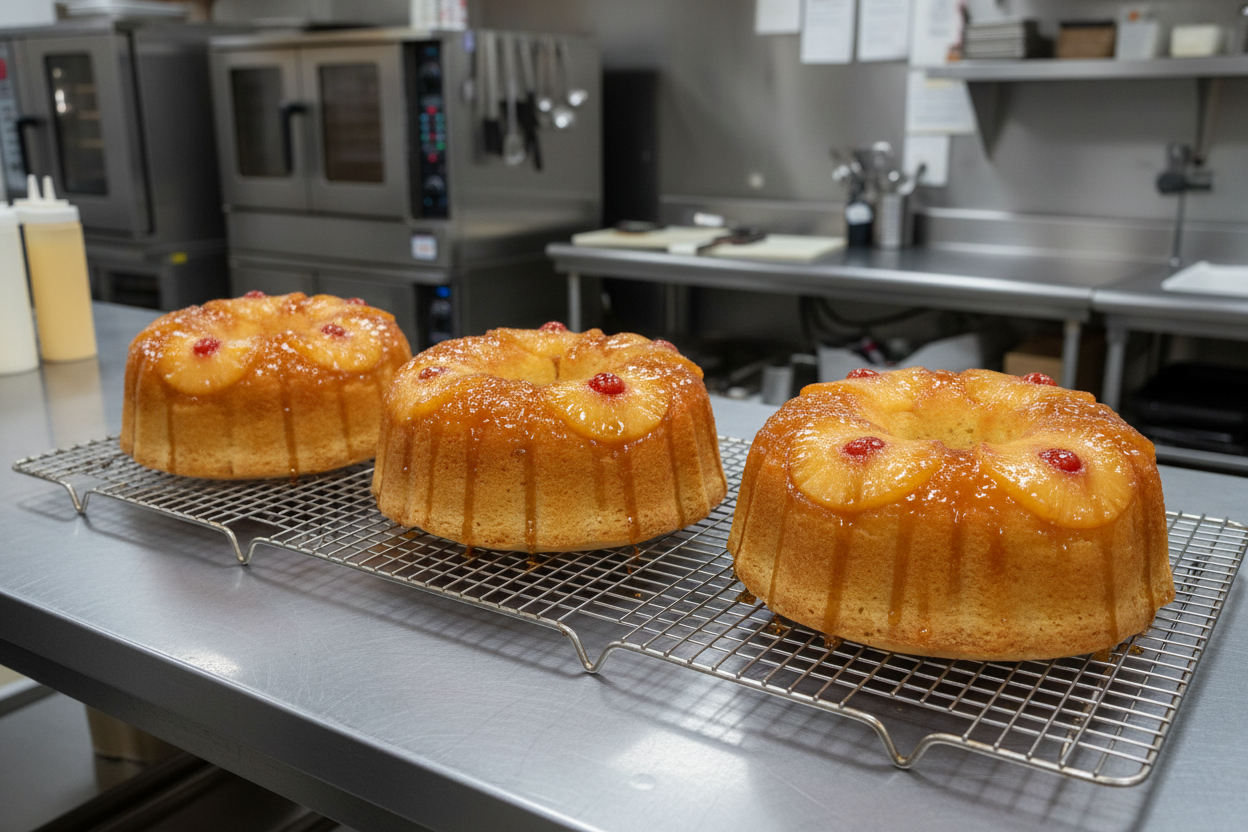 Pineapple upside down Bundt cake